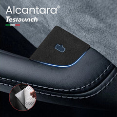 Alcantara Door Button Switch Cover Sticker 4 PCS For 2024+ Model 3 Highland - T-Launch
