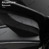 Alcantara Front Doors Triangle Trim Cover 2 PCS For 2024+ Model 3 Highland - T-Launch