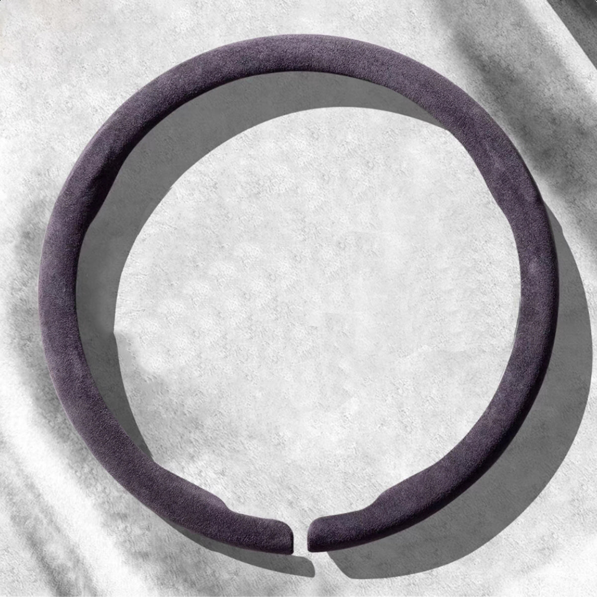 Alcantara Half-Open Steering Wheel Cover for Tesla Model 3/Y - T-Launch