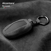 Alcantara Key Fob Cover For Tesla Model 3/Y/X/S - T-Launch