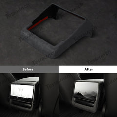 Alcantara Rear AC Vent Cover for Tesla Model Y Juniper 2025+ - T-Launch