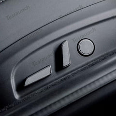 Alcantara Seat Adjustment Button Sticker For 2024+ Model 3 Highland (Set of 5) - T-Launch