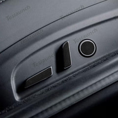 Alcantara Seat Adjustment Button Sticker For 2024+ Model 3 Highland (Set of 5) - T-Launch