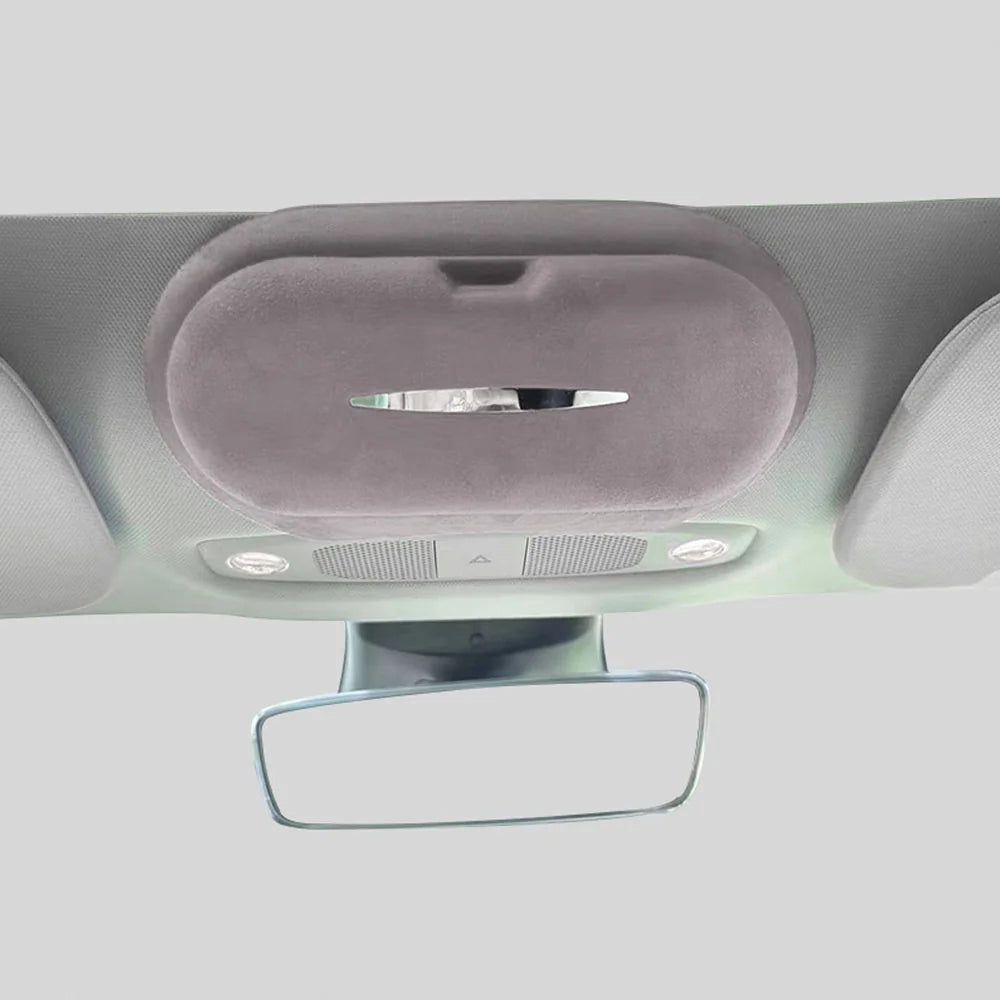 Alcantara Sunglasses Storage Box for Tesla Model 3/Y (not fit for 2024+ Model 3 Highland) - T-Launch