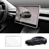 All-in-One Central Screen Tempered Glass & Frame Cover for 2026 New Tesla Model Y Standard - T-Launch