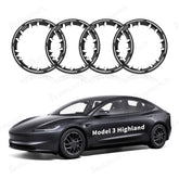 All-In-One Rim Protector For Tesla Model 3 Highland 18 Inch Photon Wheels (4 PCS) - T-Launch