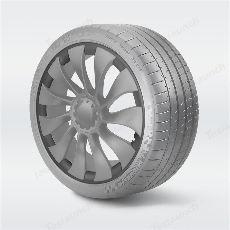 All-in-one Rim Protector for Tesla Model 3 Performance 20-inch Uberturbine Wheel - T-Launch