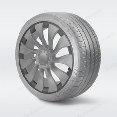 All-in-one Rim Protector for Tesla Model 3 Performance 20-inch Uberturbine Wheel - T-Launch