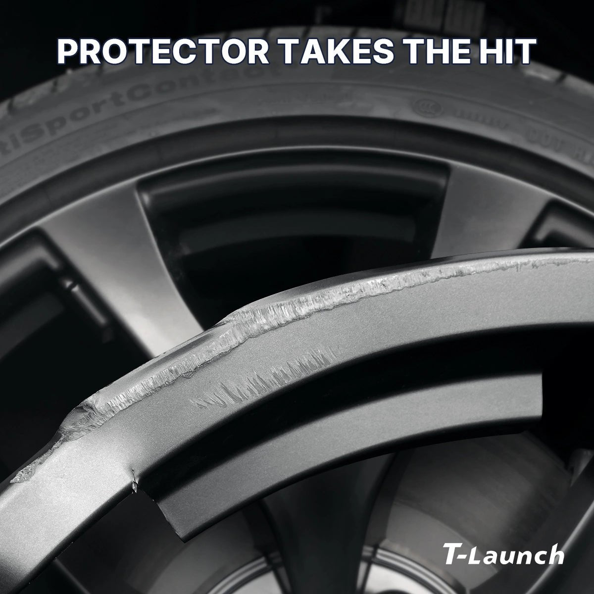 All-in-One Rim Protector for Tesla Model Y Juniper Performance 2025+ 21'' Arachnid 2.0 Wheels - T-Launch