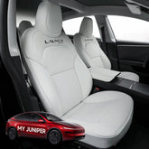 All-Inclusive Seat Cover for New Tesla Model Y Juniper Premium 2025+ (With Launch Series Embroidery Logo) - T-Launch