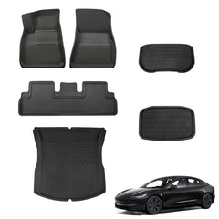 All Weather Floor Mats For Tesla 2024+ Model 3 Highland - T-Launch