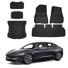 All Weather TPE Floor Mat for Tesla 2024+ Model 3 Highland - T-Launch