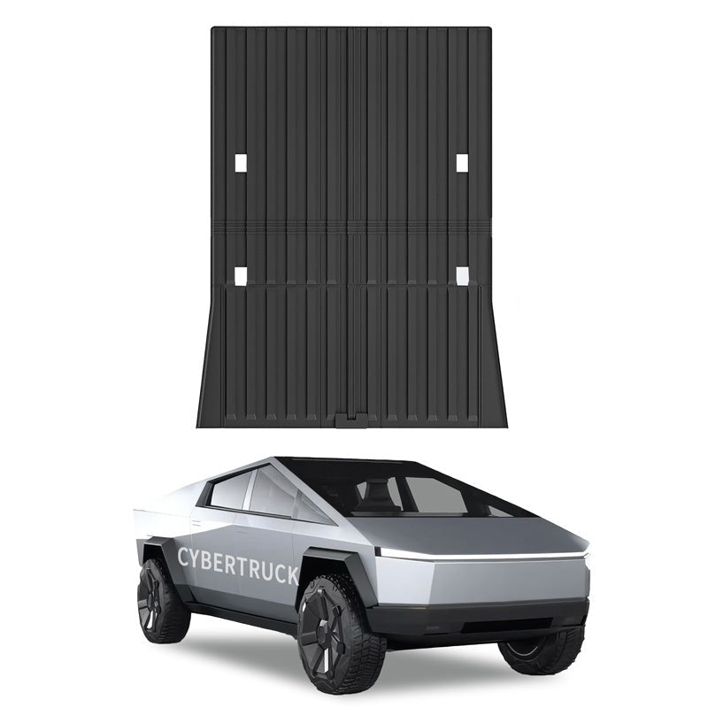 All Weather TPE Interior Floor Mats Cargo Liners Set for Tesla Cybertruck - T-Launch