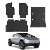 All Weather TPE Interior Floor Mats Cargo Liners Set for Tesla Cybertruck - T-Launch