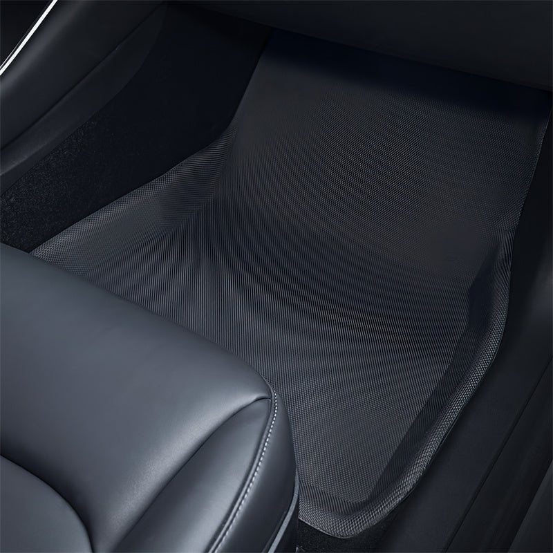 All Weather XPE Interior Floor Mats Cargo Liners Set for 2021-2023 Tesla Model 3 - T-Launch