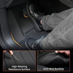All Weather XPE Interior Floor Mats Cargo Liners Set for Tesla Model 3 Highland Standard 2025+ - T-Launch