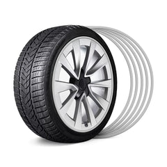 Aluminum Alloy Wheel Rim Protector- Fits All Cars (5pcs) - T-Launch