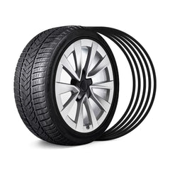 Aluminum Alloy Wheel Rim Protector- Fits All Cars (5pcs) - T-Launch