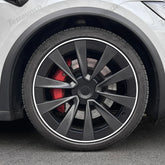 Aluminum Alloy Wheel Rim Protectors (Tesla Body Color Match) – for All Tesla Models - T-Launch