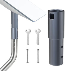 Aluminum Pipe Mount Adapter for Starlink Gen 2 Dish - T-Launch