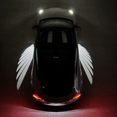 Angel Wing Side Mirror Welcome Projector Light for Tesla Model 3/Y (2017+) - T-Launch