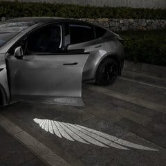 Angel Wing Side Mirror Welcome Projector Light for Tesla Model 3/Y (2017+) - T-Launch