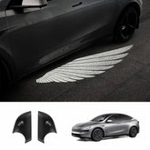 Angel Wing Side Mirror Welcome Projector Light for Tesla Model 3/Y (2017+) - T-Launch