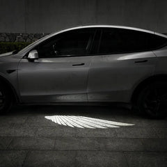 Angel Wing Side Mirror Welcome Projector Light for Tesla Model 3/Y (2017+) - T-Launch