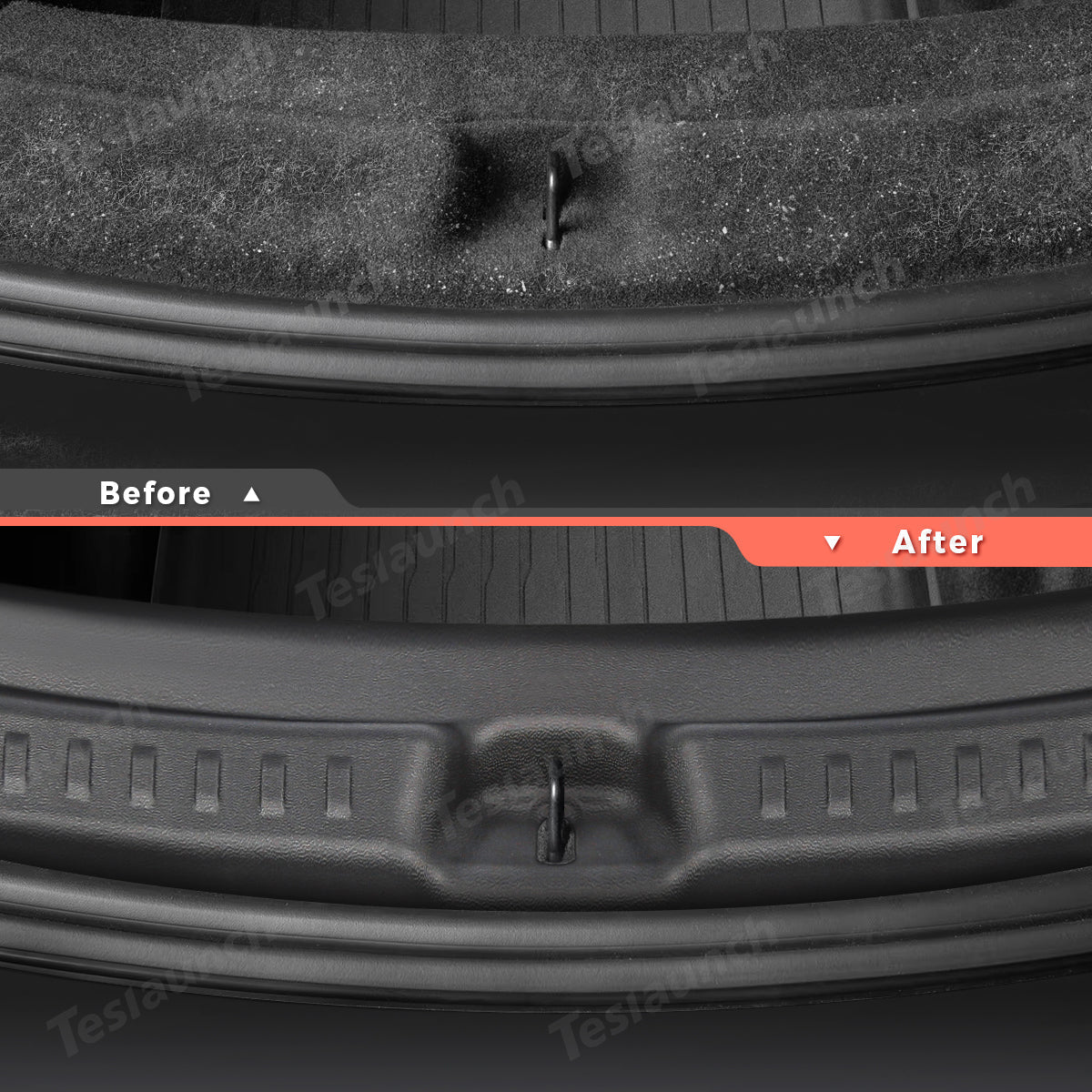 Anti-Scratch TPE Trunk Sill Protector Mat for Tesla Model Y Juniper 2025+ - T-Launch
