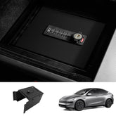 Anti-Theft Center Console Safe LockBox for Tesla Model Y Juniper 2025+ / Model 3 Highland 2024+ - T-Launch