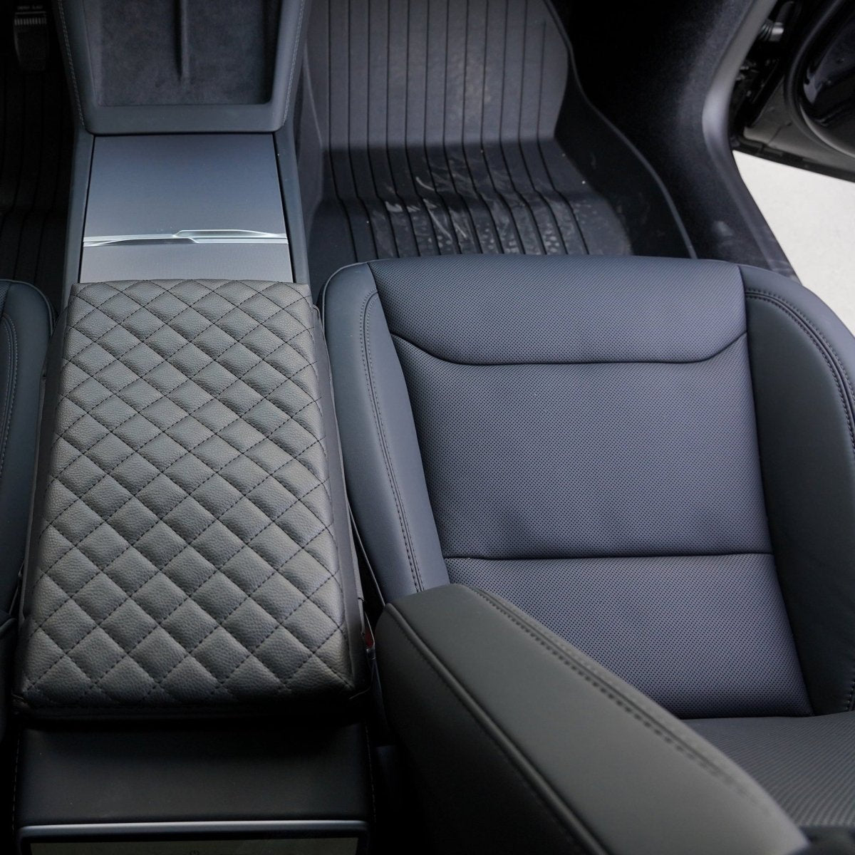 Armrest Cover PU Leather for Tesla 2024+ Model 3 Highland - T-Launch