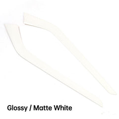 Model 3/Y középkonzol oldalsó panelek borítása, dekorációs borítás (2 db) (szénszálas mintázatú ABS) (2. generáció) (2021-2023)