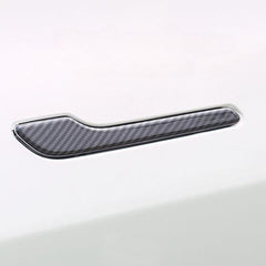 Model 3/Y Dørhåndtagsdæksel (Carbon Fiber Mønster ABS) for Tesla (2017-2024) (4 STK)