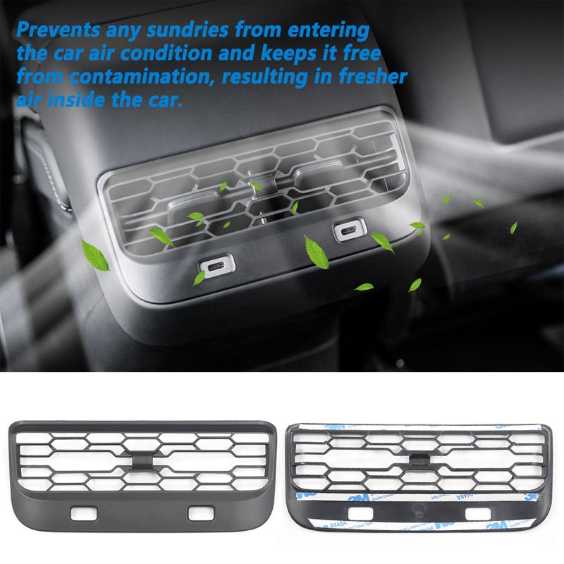 Backseat Air Vents Cover for Tesla Model 3/Y - T-Launch