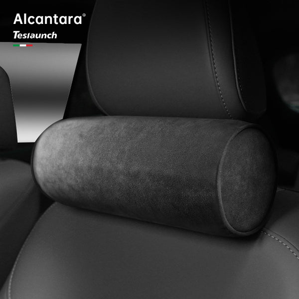 Italian Alcantara Car Neck Pillow - Gift Shop
