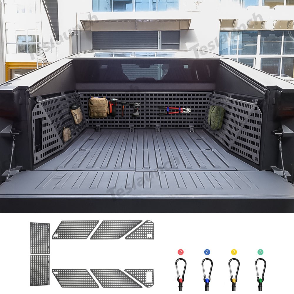 Bedside Molle Rack Panels For Cybertruck (8 PCS) - T-Launch