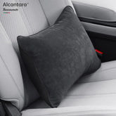 แผ่นรองเอว Alcantara สำหรับ Tesla Model 3/ย/เอ็กซ์/S/ไซเบอร์ทรัค