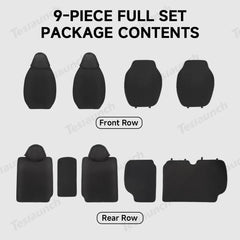 Breathable Mesh Seat Cover Set for Tesla Cybertruck 2024+ - T-Launch