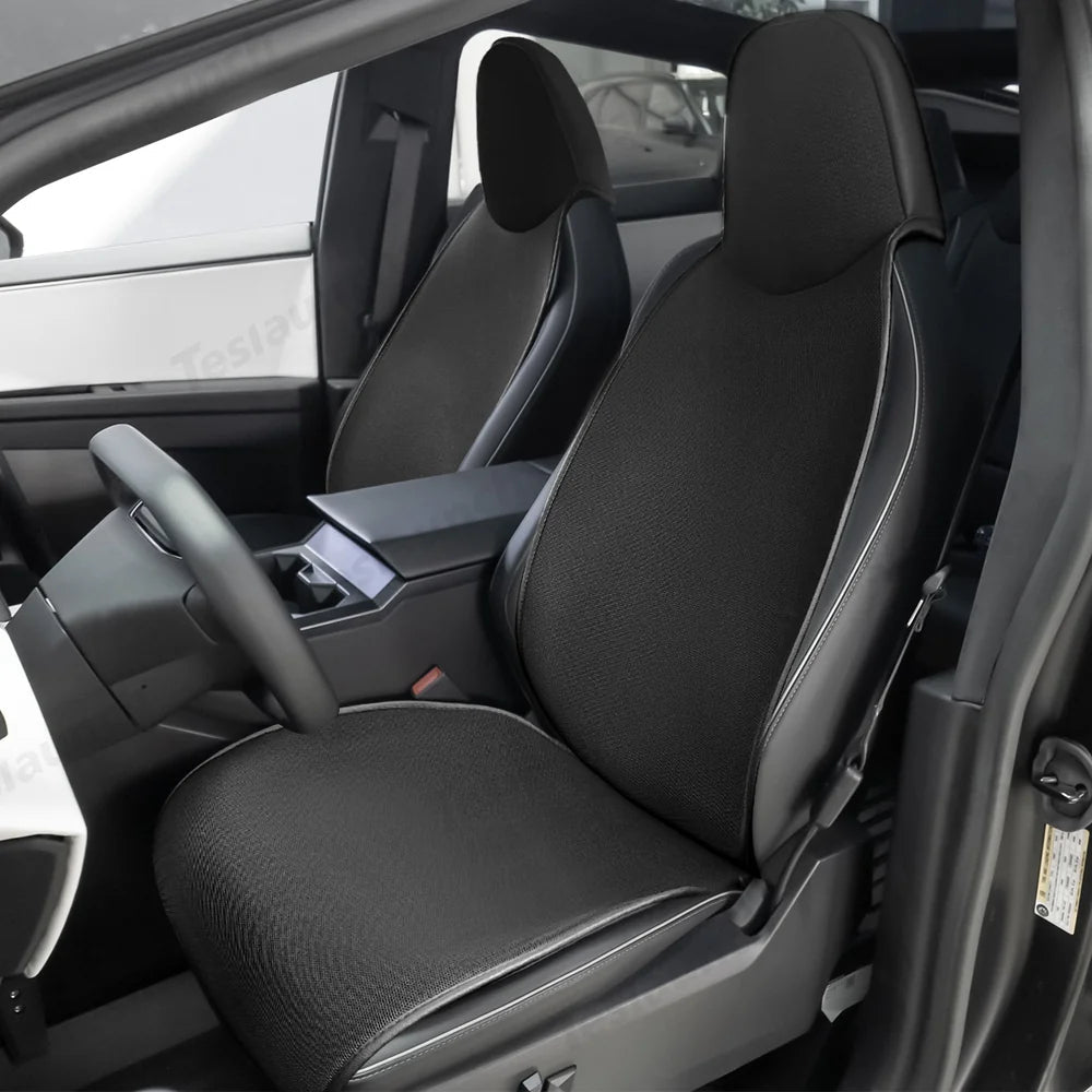 Breathable Mesh Seat Cover Set for Tesla Cybertruck 2024+ - T-Launch