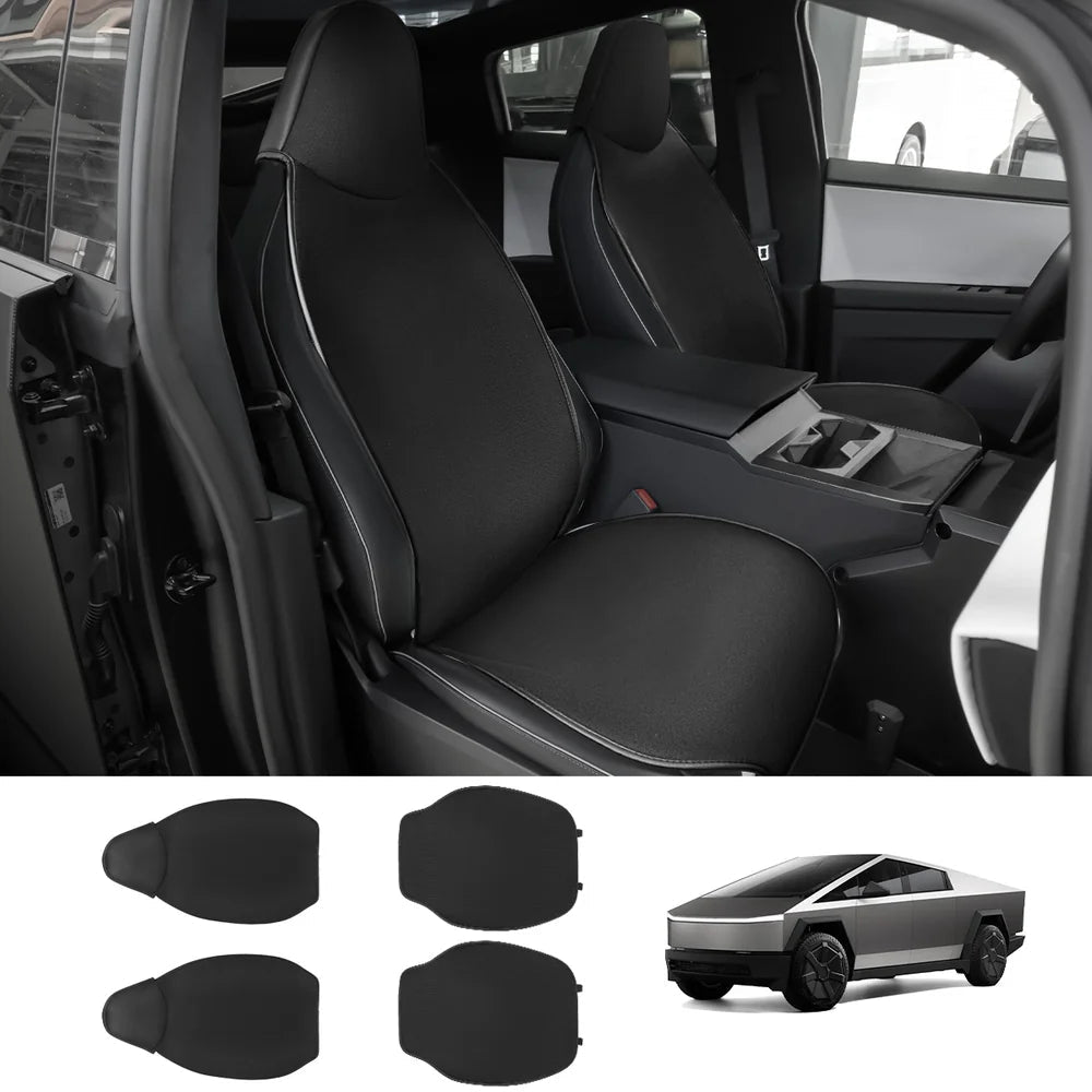 Breathable Mesh Seat Cover Set for Tesla Cybertruck 2024+ - T-Launch