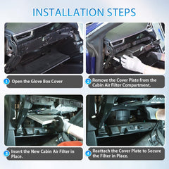 Cabin Air Filter & HEPA Filter with Activated Carbon for Tesla Model S 2012+ - T-Launch