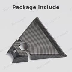 Cabin Camera Trim Cover (Carbon Fiber Pattern ABS) for Cybertruck - T-Launch