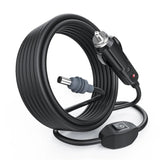 Car Charger to DC Cable with Switch for Starlink Mini (10ft/3M) - T-Launch