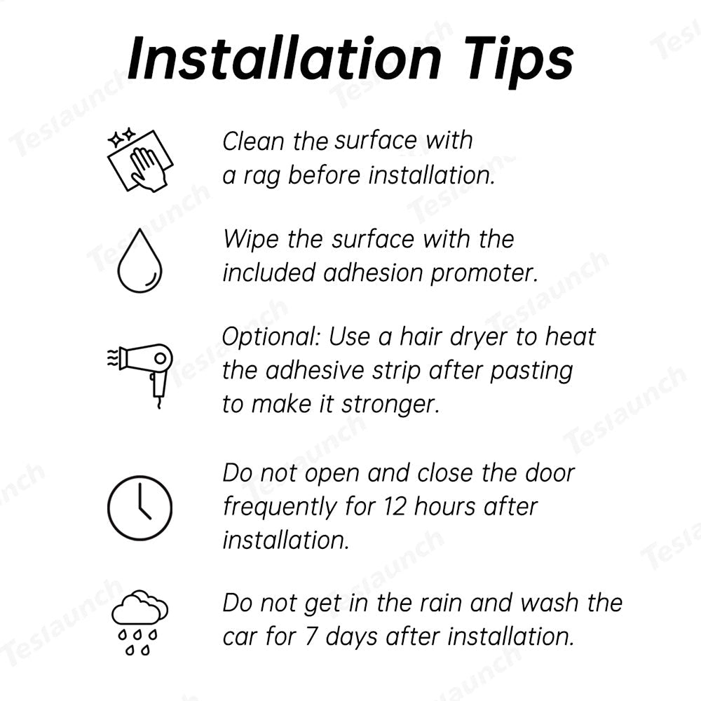 Car Door Seal Kit Wind Noise Reduction Accessories for Cybertruck - T-Launch