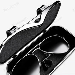 Car Sun Visor Glasses Storage Box – Universal Fit for All Cars - T-Launch