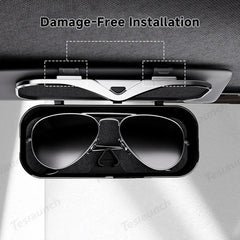 Car Sun Visor Glasses Storage Box – Universal Fit for All Cars - T-Launch