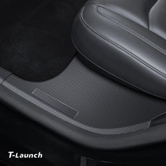 Carbon Fiber Color Door Sill Protector + Trunk Sill Protector for Tesla Model Y 2021-2024 - T-Launch