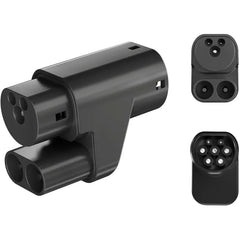 CCS2 to Type 2 Adapter for European Tesla Model S/X (Not compatible with non-Tesla vehicles) - T-Launch