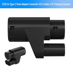 CCS2 to Type 2 Adapter for European Tesla Model S/X (Not compatible with non-Tesla vehicles) - T-Launch