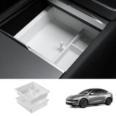 Center Console & Armrest Storage Box for Tesla Model Y Juniper 2025+ - T-Launch